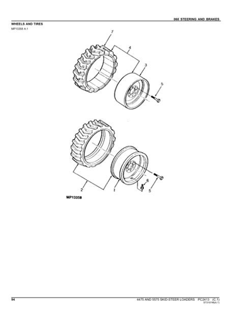 5575 john deere skid steer brakes|john deere skid steer manual.